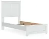 Ashley Furniture B139B41 Ashley Furniture B139B41 Bostwick Shoals - Twin Panel Bed With Framed Footboard - White