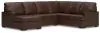 Ashley Furniture PC48504S2 Ashley Furniture PC48504S2 McDowlan - 3-Piece Sectional With Laf Corner Chaise - Coffee