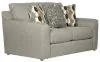 Jackson Furniture Industries 328802-1842/18-2078/48 Hooten - Loveseat - Nickel