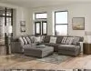 Jackson Furniture Industries 547328-1561/58 Crawford - Cocktail Ottoman - Dark Gray