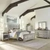 Liberty Furniture 824-BR-OCPBDMCN Liberty Furniture 824-BR-OCPBDMCN Heartland - 5 Piece Bedroom Set (California King Panel Bed, Dresser & Mirror, Chest, Nightstand) - White