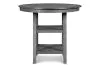New Classic D1701-52S-GRY Gia - 5 Piece Round Counter Dining Set - Gray