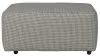 Jackson Furniture Industries 18012-2534/58 Jackson Furniture Industries 18012-2534/58 Searsport - Castered Cocktail Ottoman - Charcoal / Dark Gray