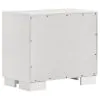 CoasterEssence 202990KE-S5 Jessica - 5 Piece King LED Bedroom Set - Cream White