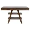 CoasterEssence 115208 Dewey - Rectangular Counter Height Dining Table - Walnut