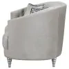 CoasterElevations 508461 Avonlea - Upholstered Sloped Arm Sofa Velvet - Pearl Silver