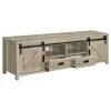 CoasterEssence 736263 Madra - 2-Door Engineered Wood TV Stand - Distressed Pine