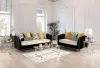 Furniture of America SM2285-SF Maya - Sofa - Black / Beige