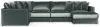 Jackson Furniture Industries 2245/36/31/59/76-35 Jackson Furniture Industries 2245/36/31/59/76-35 Remington - 5 Piece Modular Sectional (RSF Chaise) - Pine