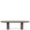 Riverside Furniture 87150-87151 Sariel - Double Pedestal Dining Table - Dark Brown