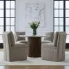 Liberty Furniture 733-ADC90-TR Liberty Furniture 733-ADC90-TR Accent Dining - Accent Dining Chair With Casters - Truffle