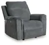 Ashley Furniture 3320298 Barnsana - Power Rocker Recliner - Gravel