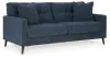Ashley Furniture 26106/38/35/60 Bixler - 3 Pc. - Sofa, Loveseat, Accent Chair - Navy