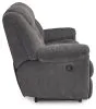 Ashley Furniture 38104/88/94 Foreside - 2 Pc. - Reclining Sofa, Reclining Loveseat With Console - Charcoal