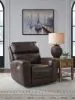 Ashley Furniture PCU6450613 Crossplex - Power Recliner / Adjustable Headrest - Smoke