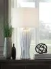 Ashley Furniture L235894 Lanwell - Poly Table Lamp - Antique Gray