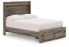 Ashley Furniture PCB2005B10 Elbrim - Full Panel Storage Bed - Brown