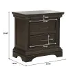 Pulaski Furniture P012140 Caldwell - 2 Drawer Nightstand - Deep Brown