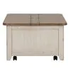 Liberty Furniture 652-OT1011 Farmhouse Reimagined - Storage Trunk - Antique White / Chestnut Tops