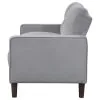 Coaster Fine Furniture 506782 Bowen - Upholstered Track Arm Tufted Loveseat - Gray