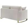 CoasterElevations 508822 Corliss - Upholstered Arched Arm Loveseat - Beige