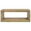 Coaster Fine Furniture 704838 Benton - Rectangular Solid Wood Coffee Table - Natural