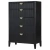 Coaster Fine Furniture 224715 Brookmead - 5-Drawer Bedroom Chest - Black
