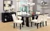 Furniture of America CM3559T Luminar - Glass - Insert Dining Table - Black