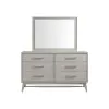 Intercon BY-BR-9891-WHT-C Intercon BY-BR-9891-WHT-C Bayside - Mirror - Silver