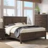 Intercon TR-BR-3665K-DWS-C Transitions - King Standard Bed - Driftwood / Sable