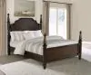 Coaster Fine Furniture 223631Q Andover - Four Poster Queen Bed - Dark Oak