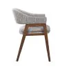 New Classic D2749-25 Miller - Arm Chair (Set of 2) - Walnut
