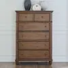 Liberty Furniture 104-BR41 Twin Lakes - 5 Drawer Chest - Chestnut