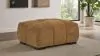 Coaster Fine Furniture 509344 Octavia - Fabric Upholstered Rectangular Ottoman - Amber