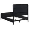 Coaster Fine Furniture 224710QB3 Brookmead - Queen Side Rails & Slats For Upholstered Bed, Box 3 of 3 - Black