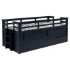 Coaster Fine Furniture 401980TB2 Carlsbad - Guard Rails, Side Rails & Drawer Boxes, Box 2 of 3 - Navy Blue