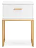 Ashley Furniture EB1867-291 Ashley Furniture EB1867-291 Socalle - One Drawer Night Stand - Two-Tone