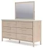 Ashley Furniture B2615B1 Ashley Furniture B2615B1 Cadmori - Dresser And Mirror - Two-Tone