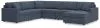 Ashley Furniture 92121S46 Ashley Furniture 92121S46 Modmax - 6-Piece Sectional With Raf Corner Chaise - Ink