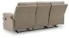 Ashley Furniture PC9140589 Side-Swipe - Reclining Sofa With Drop Down Table - Mocha