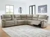 Ashley Furniture PC99201S10 Ashley Furniture PC99201S10 Narwhal Place - 6-Piece Power Reclining Sectional - Pebble