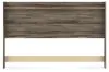 Ashley Furniture PCB2005-58 Ashley Furniture PCB2005-58 Elbrim - King Panel Headboard - Brown