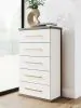 Ashley Furniture PCB1108-46 Kendanport - Five Drawer Chest - Brown / White