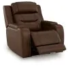 Ashley Furniture PCU1160213A Ashley Furniture PCU1160213A Knightington - Power Recliner With Audio Seating - Brown