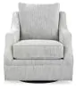 Ashley Furniture A3000818 Gubbins - Swivel Accent Chair - Gray