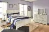 Ashley Furniture B331B10 Ashley Furniture B331B10 Bellaby - King Crossbuck Panel Bed - Whitewash