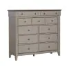 Liberty Furniture 457-BR32 Ivy Hollow - 11 Drawer Chesser - Weathered Linen / Dusty Taupe