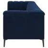 CoasterEssence 509211 Chalet - Upholstered Tuxedo Arm Tufted Sofa - Blue
