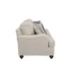 CoasterElevations 511091 Glenn - Upholstered English Arm Sofa - Light Gray And Blue