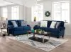 Furniture of America SM5176-LV Waldstone - Loveseat - Navy